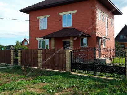 Кованые ворота Арт.ВХК-02 купить в Москве